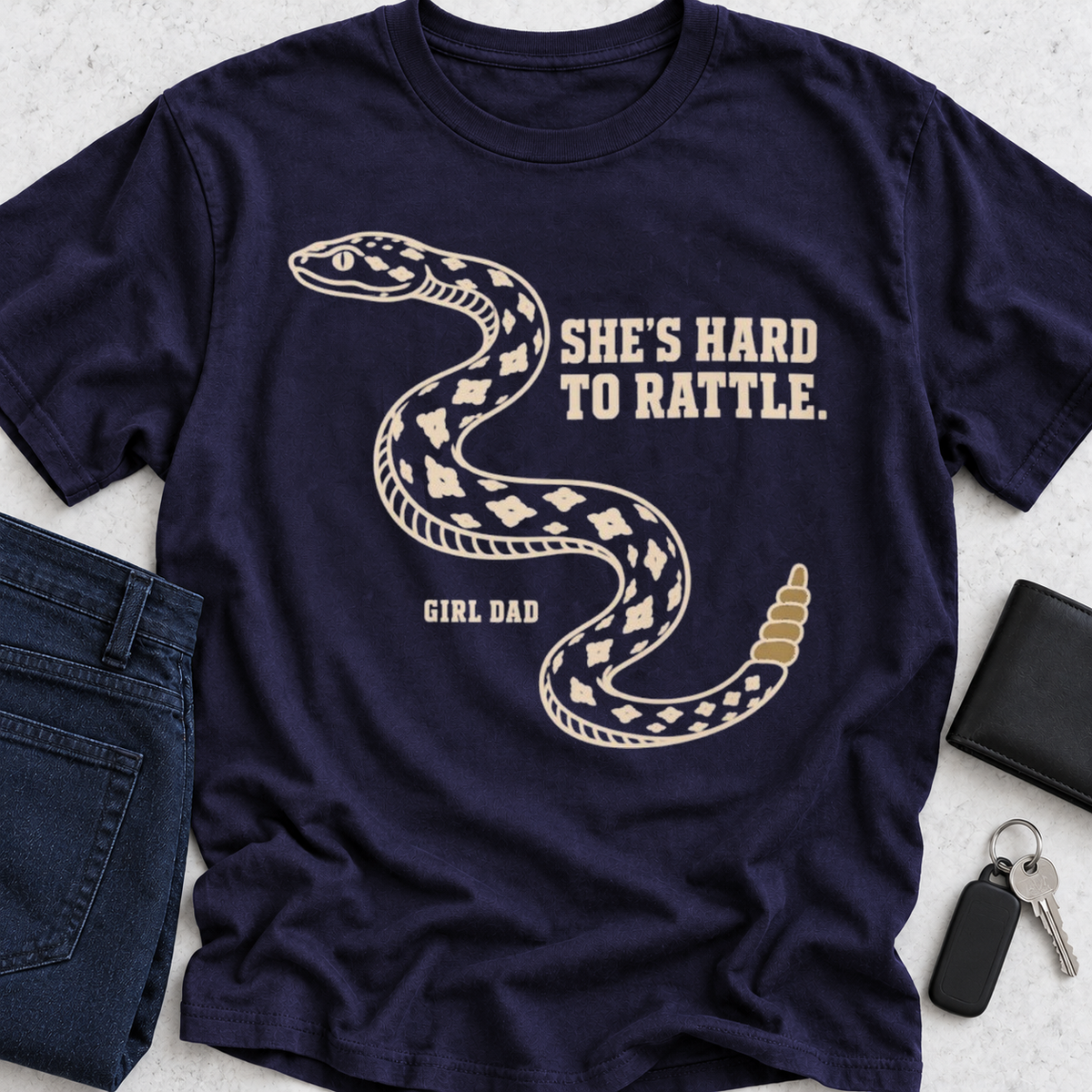 She's Hard To Rattle T-Shirt