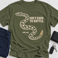 She's Hard To Rattle T-Shirt