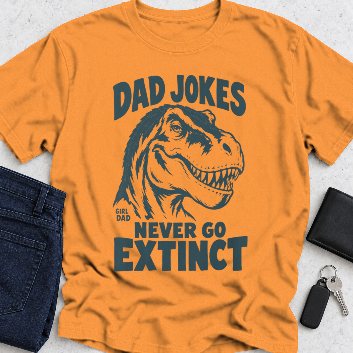 Dad Jokes Never Go Extinct T-Shirt