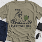 Nope Can't See Her T-Shirt
