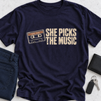 She Picks The Music T-Shirt