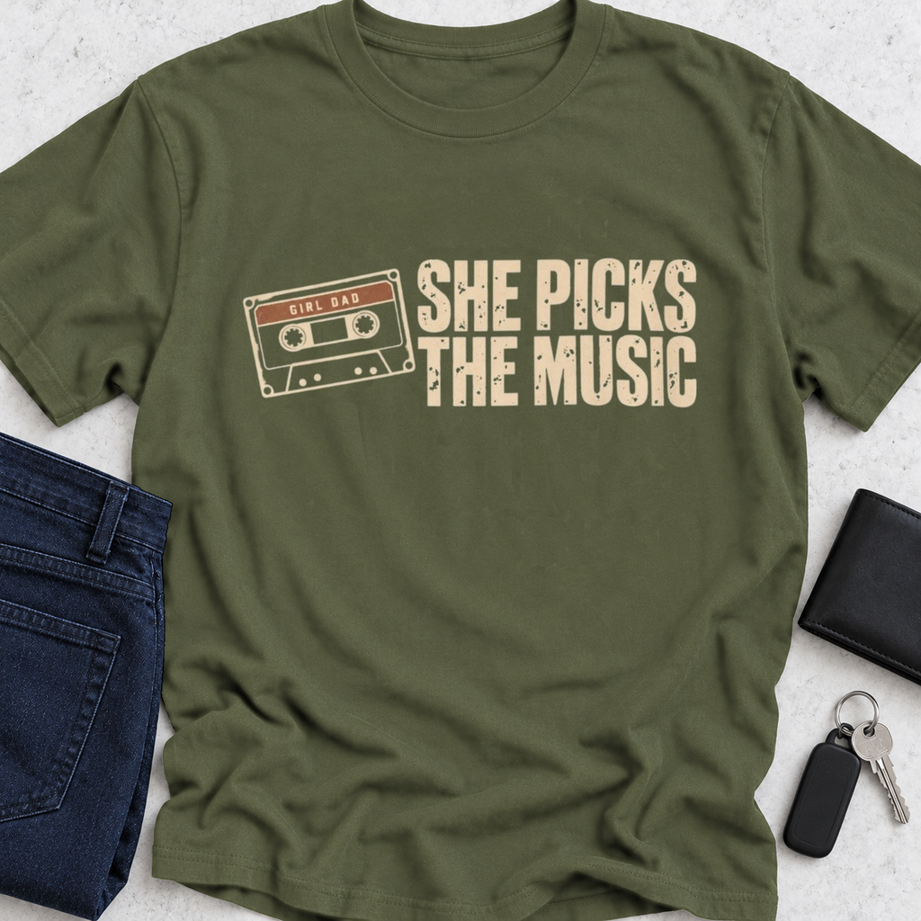 She Picks The Music T-Shirt