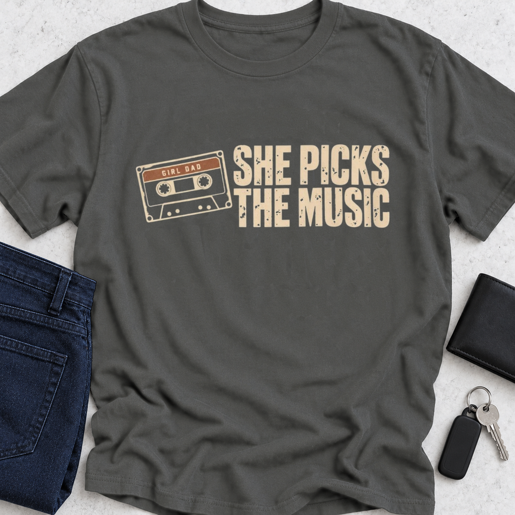 She Picks The Music T-Shirt