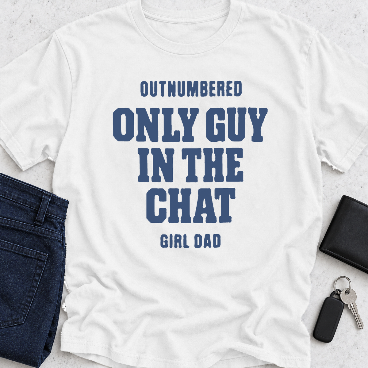 Outnumbered Only Guy In The Chat T-Shirt