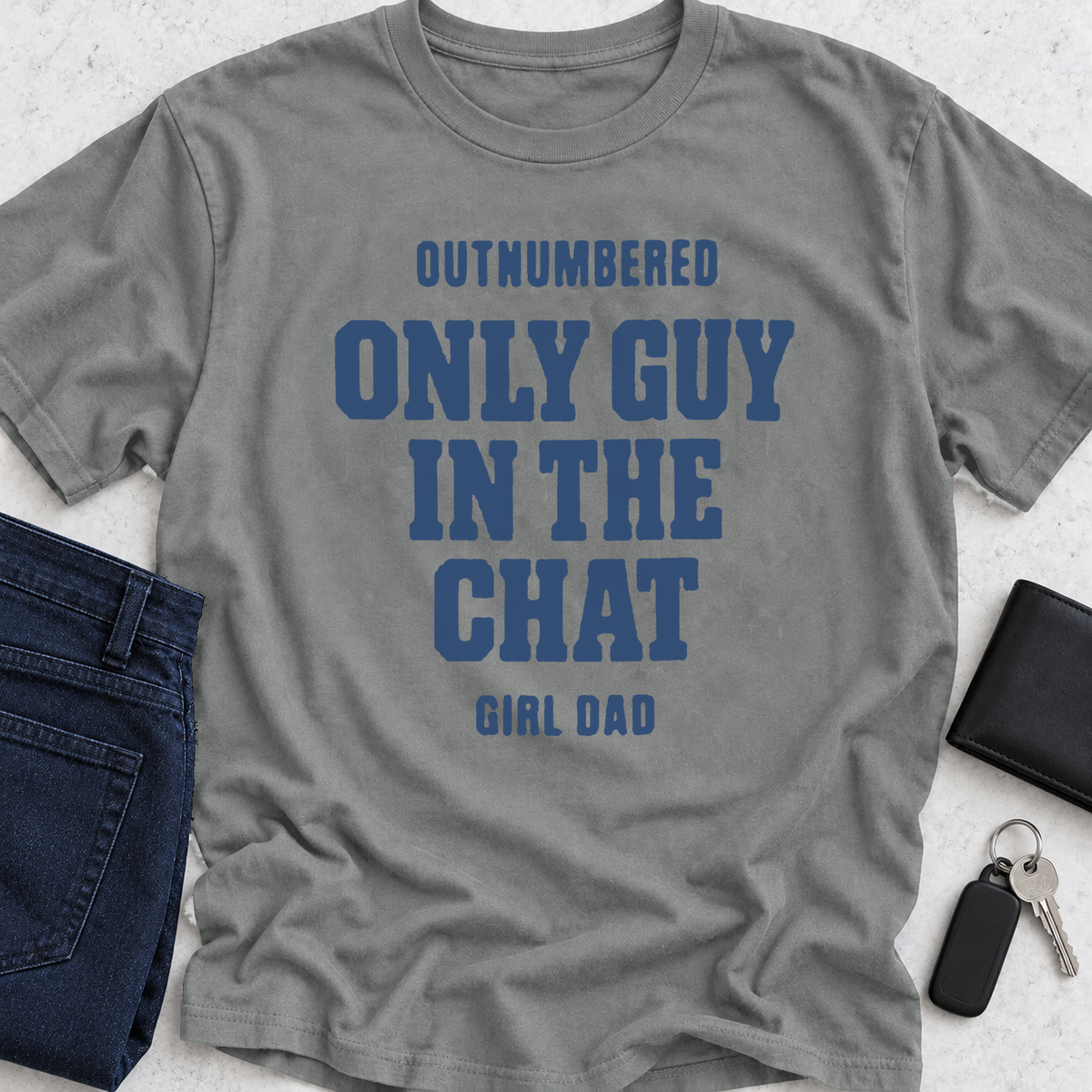 Outnumbered Only Guy In The Chat T-Shirt