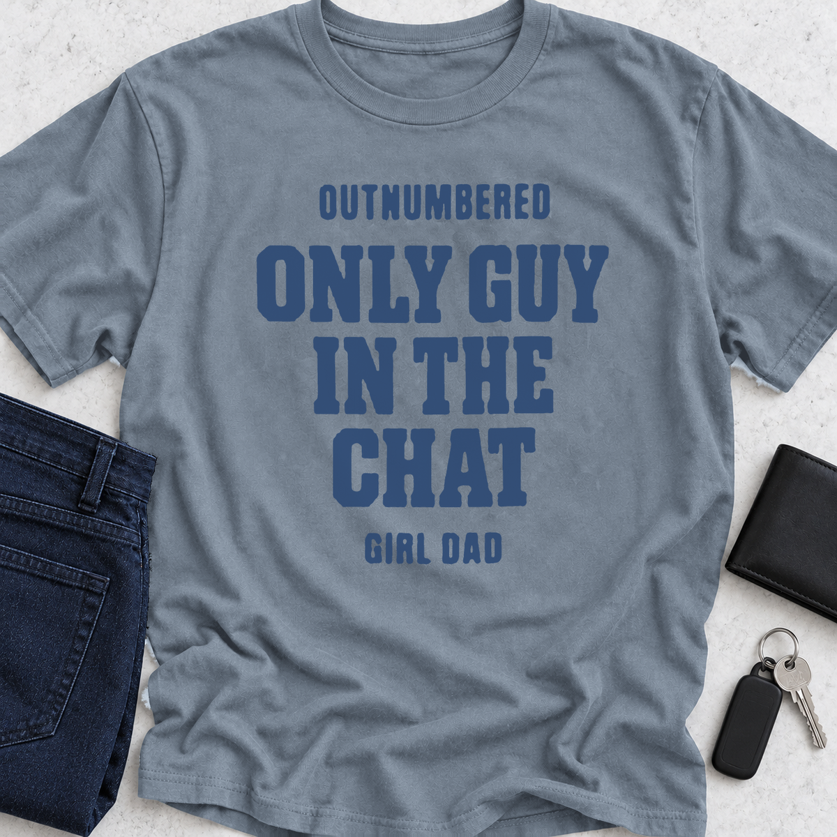 Outnumbered Only Guy In The Chat T-Shirt
