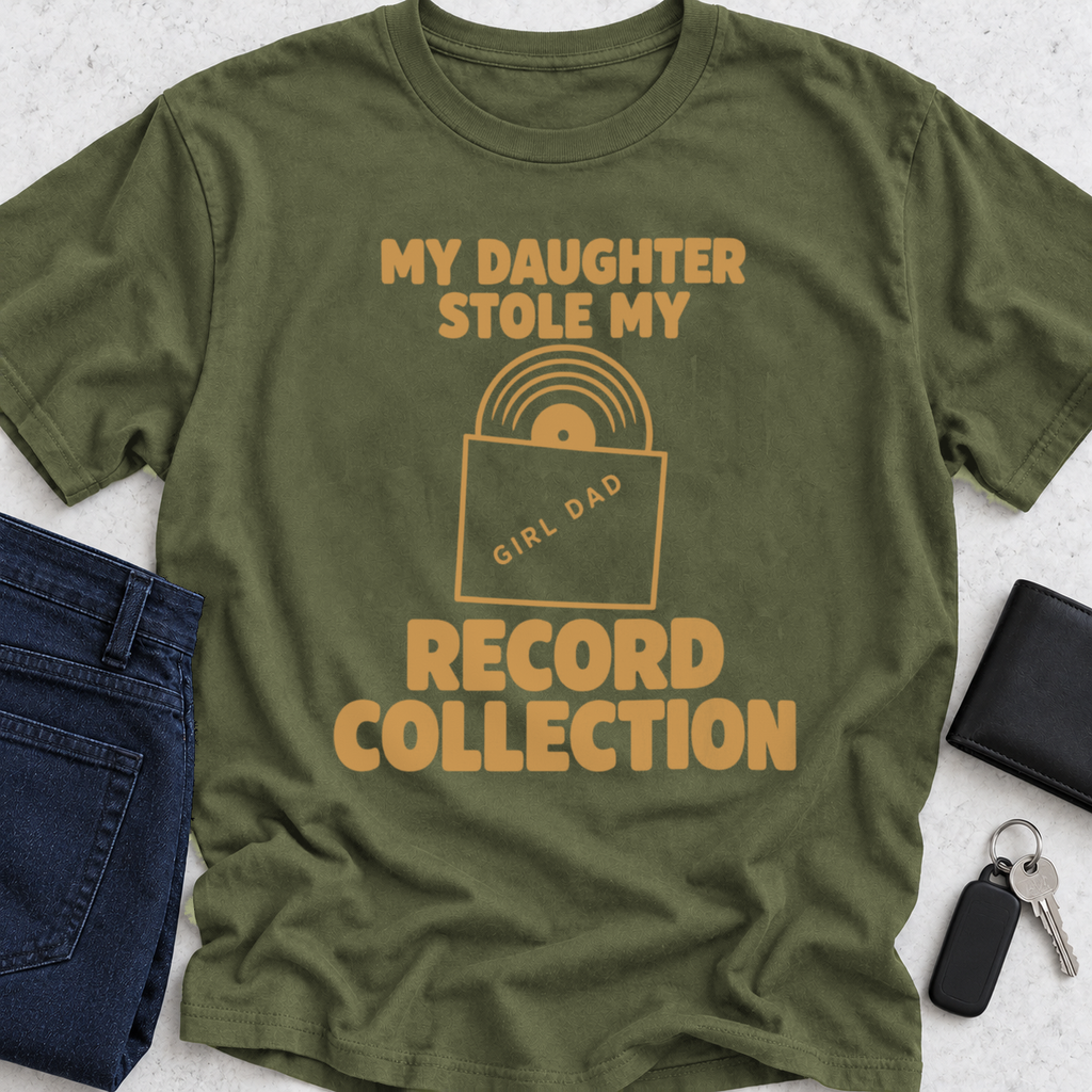 My Daughter Stole My Record Collection T-Shirt