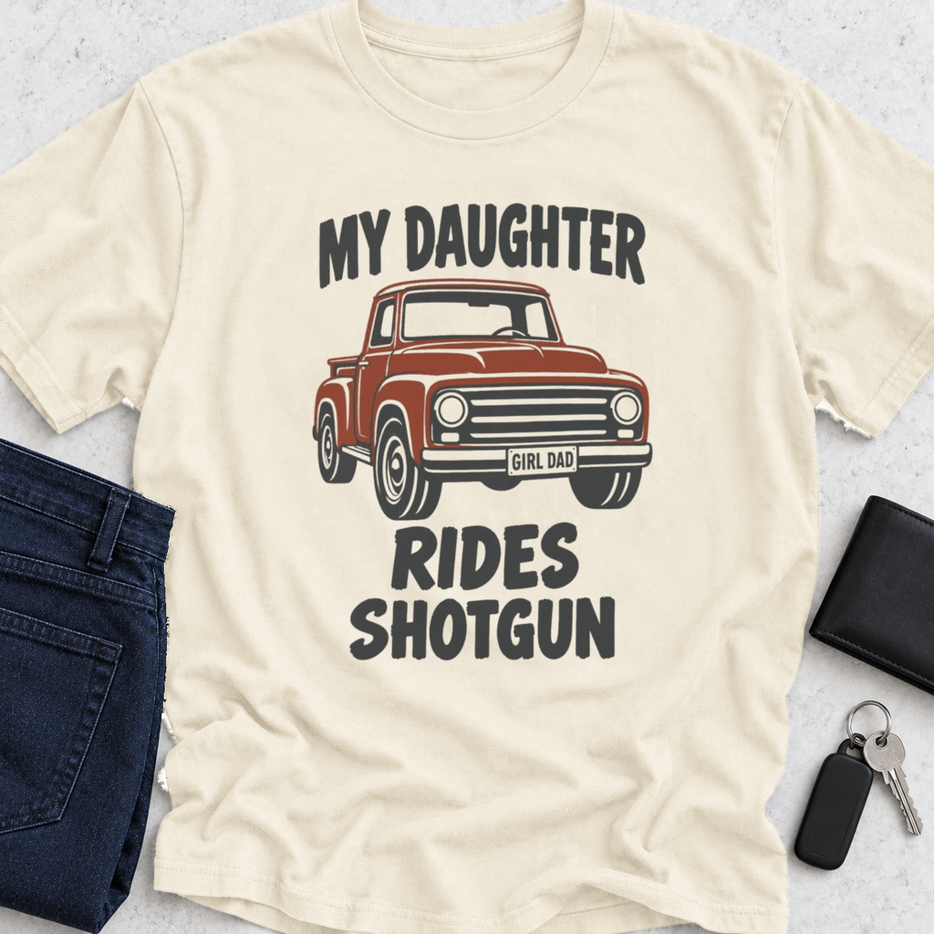 My Daughter Rides Shotgun T-Shirt