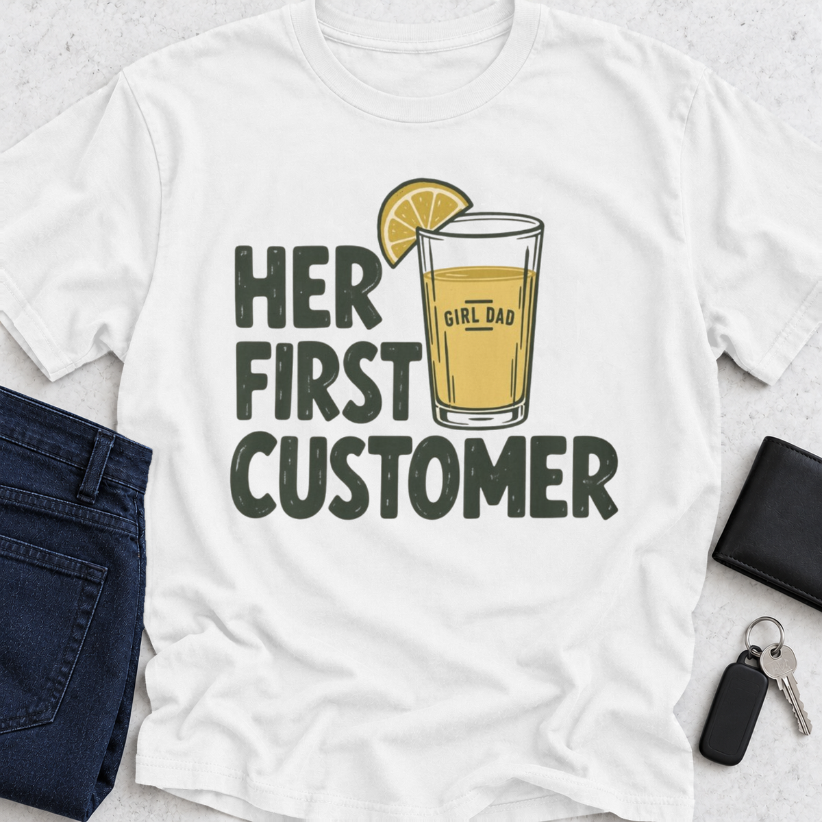 Her First Customer T-Shirt