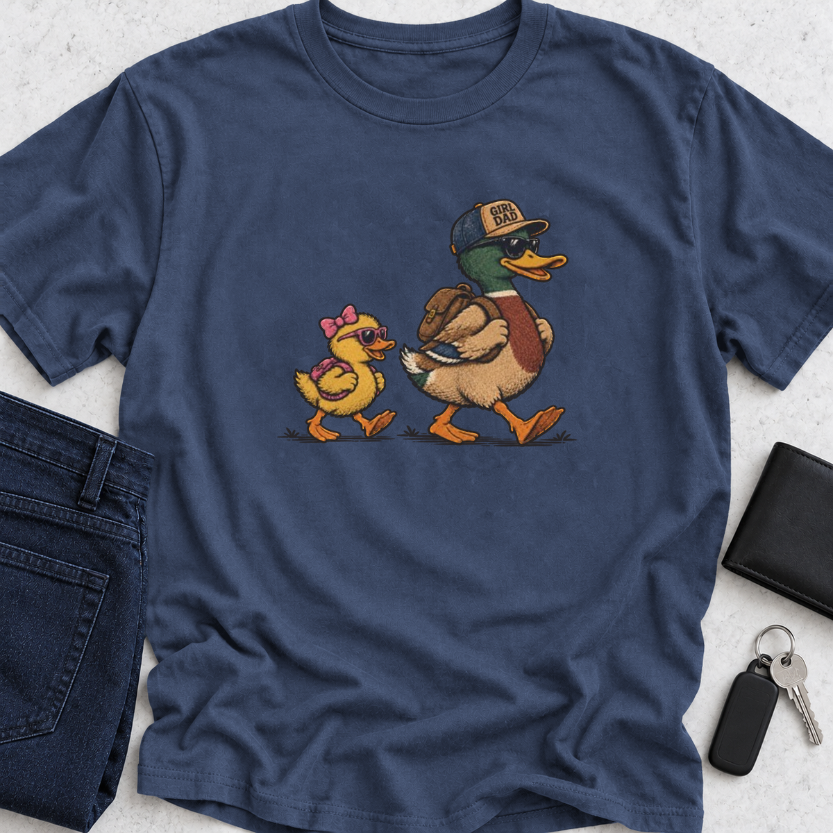 Father Daughter Duck T-Shirt