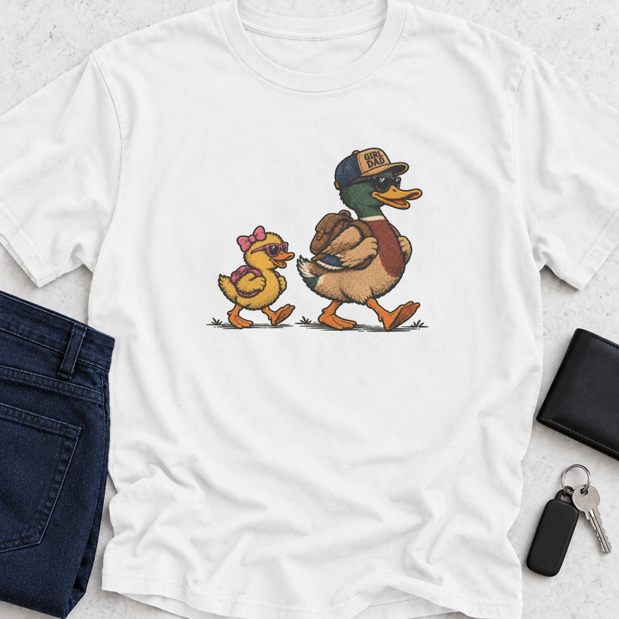 Father Daughter Duck T-Shirt