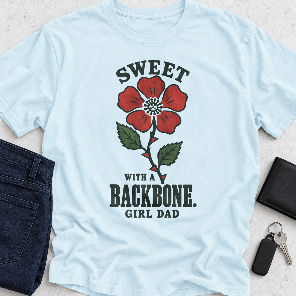 Sweet With A Backbone Flower T-Shirt