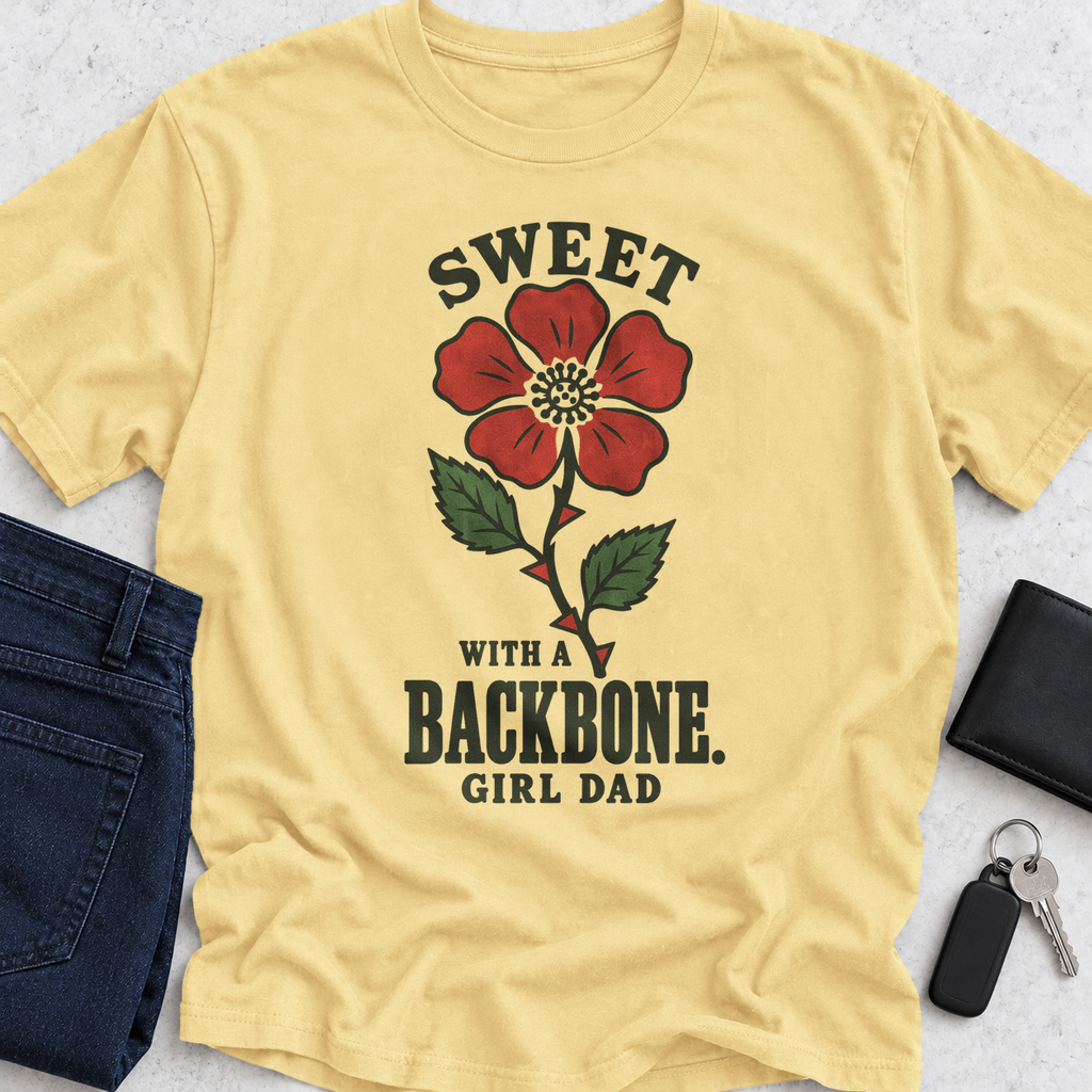 Sweet With A Backbone Flower T-Shirt