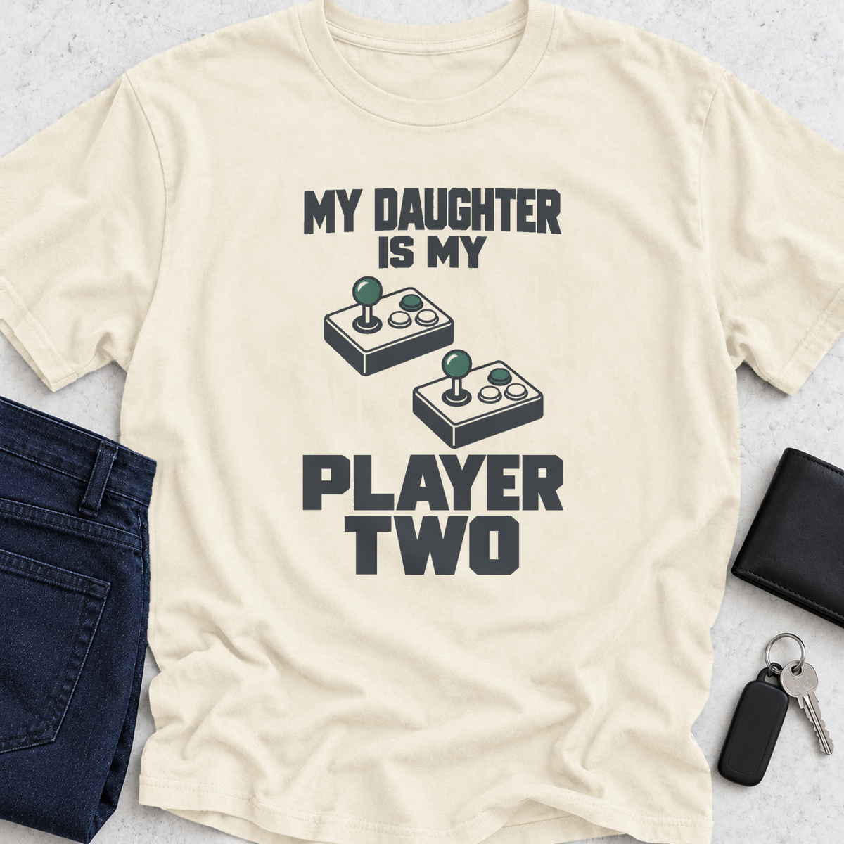 My Daughter Is Player Two T-Shirt
