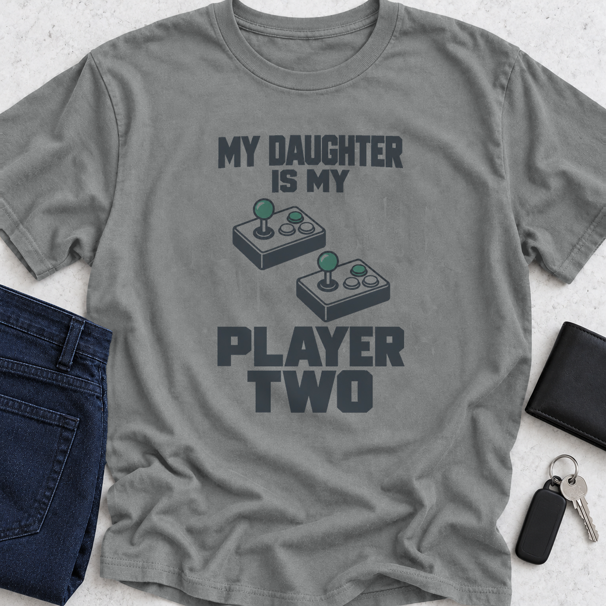 My Daughter Is Player Two T-Shirt