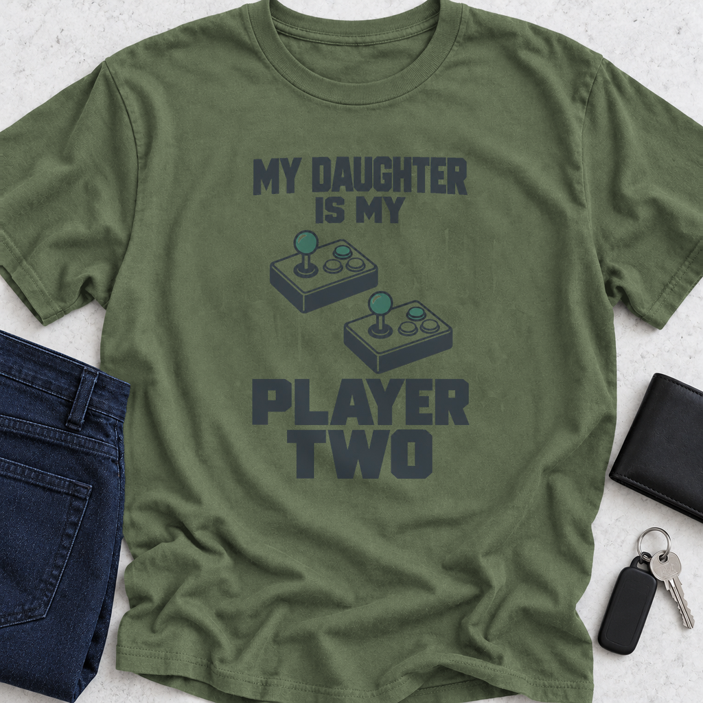 My Daughter Is Player Two T-Shirt