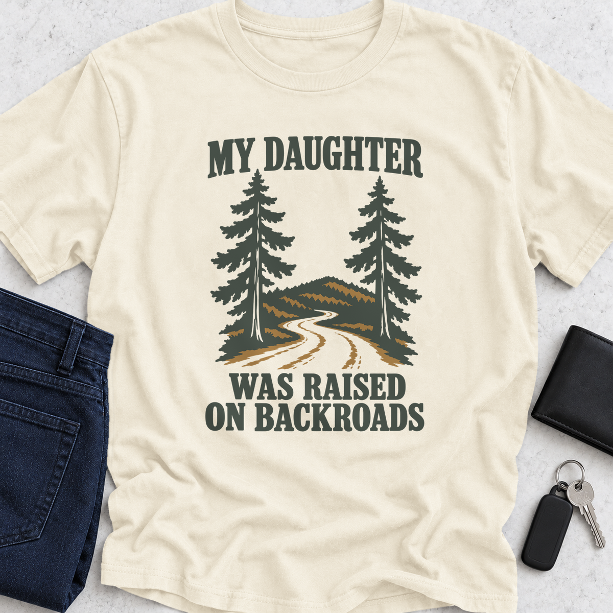 Raised On Backroads T-Shirt