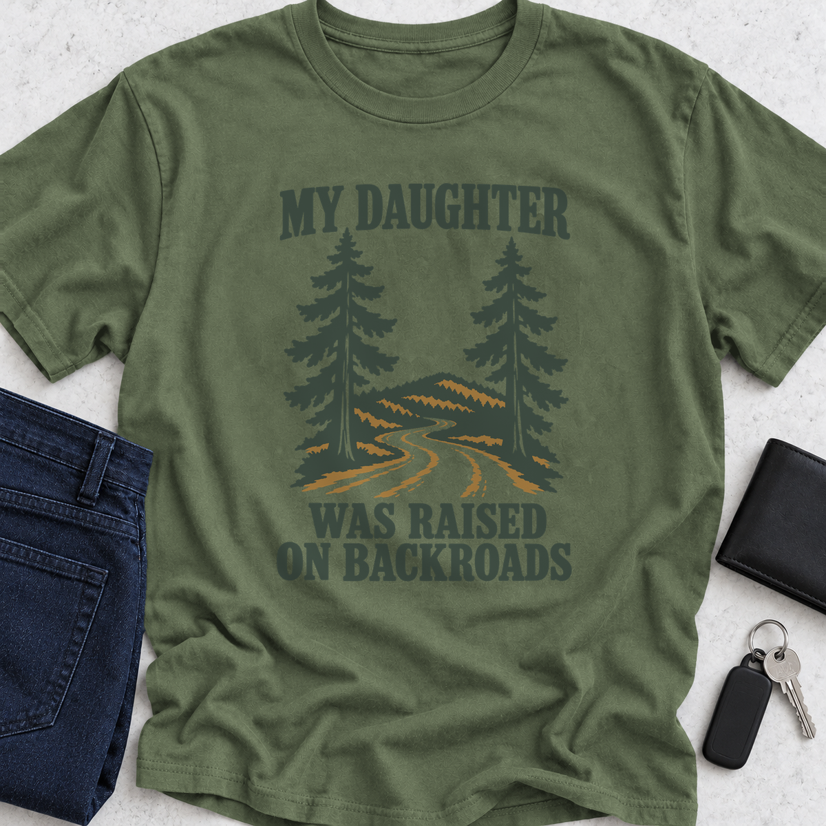 Raised On Backroads T-Shirt