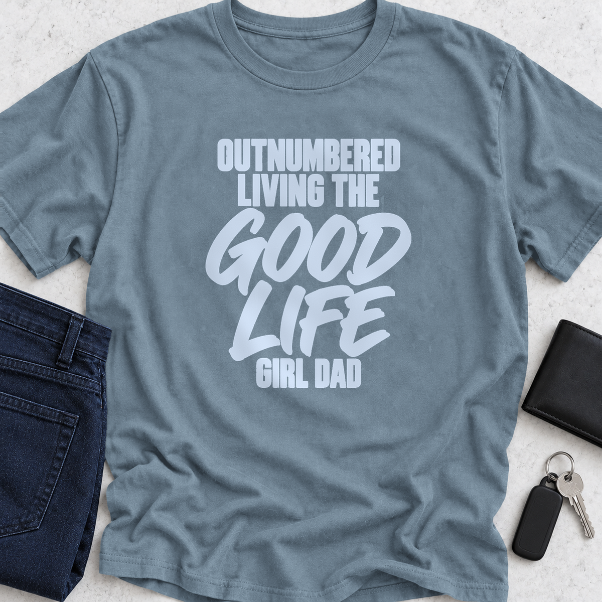 Outnumbered Living The Good Life T-Shirt