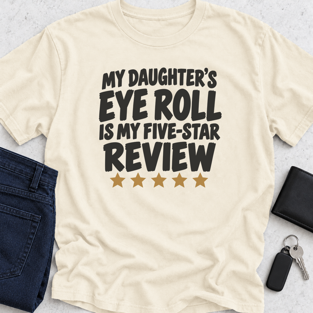 Eye Rolls = 5 Star Review T-Shirt