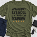 Eye Rolls = 5 Star Review T-Shirt