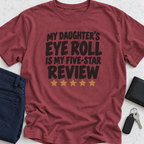 Eye Rolls = 5 Star Review T-Shirt