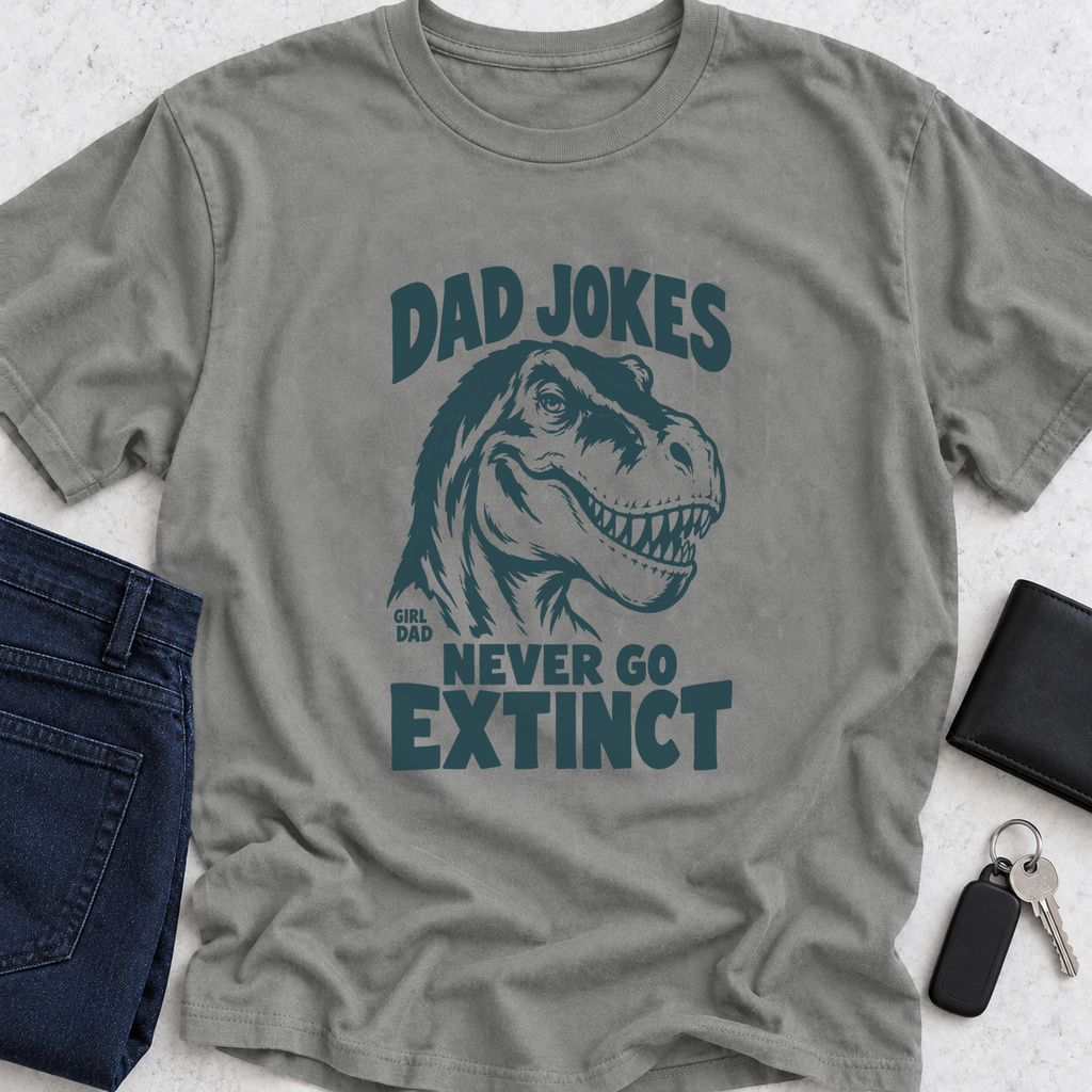 Dad Jokes Never Go Extinct T-Shirt