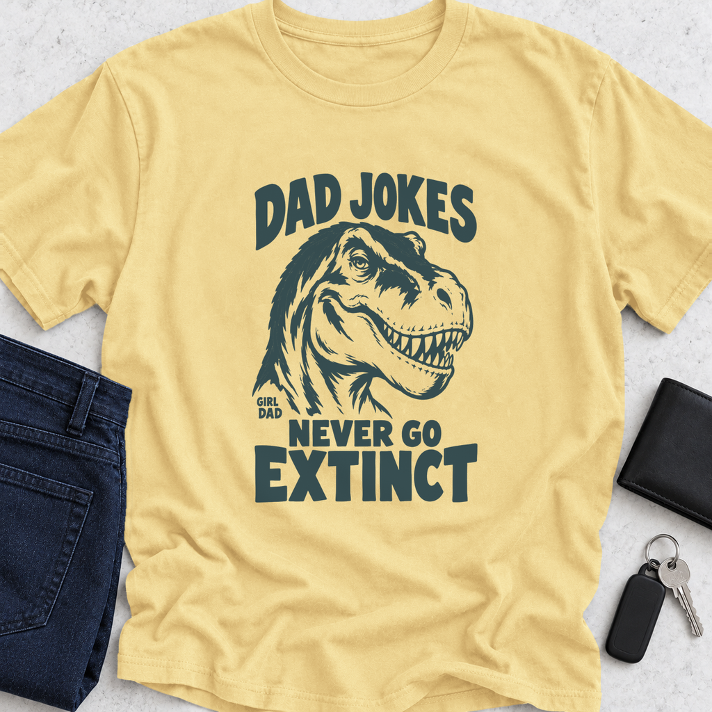 Dad Jokes Never Go Extinct T-Shirt