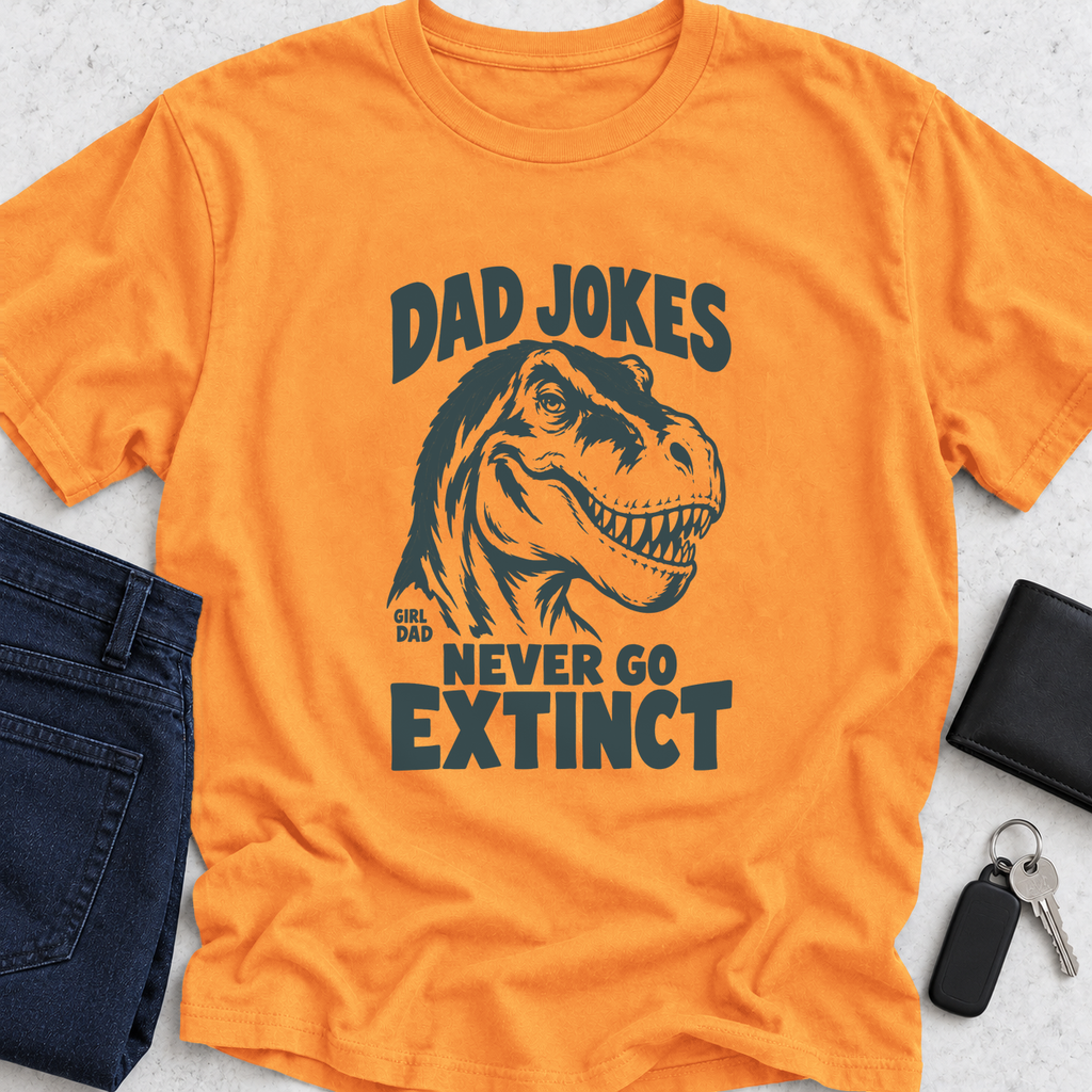 Dad Jokes Never Go Extinct T-Shirt