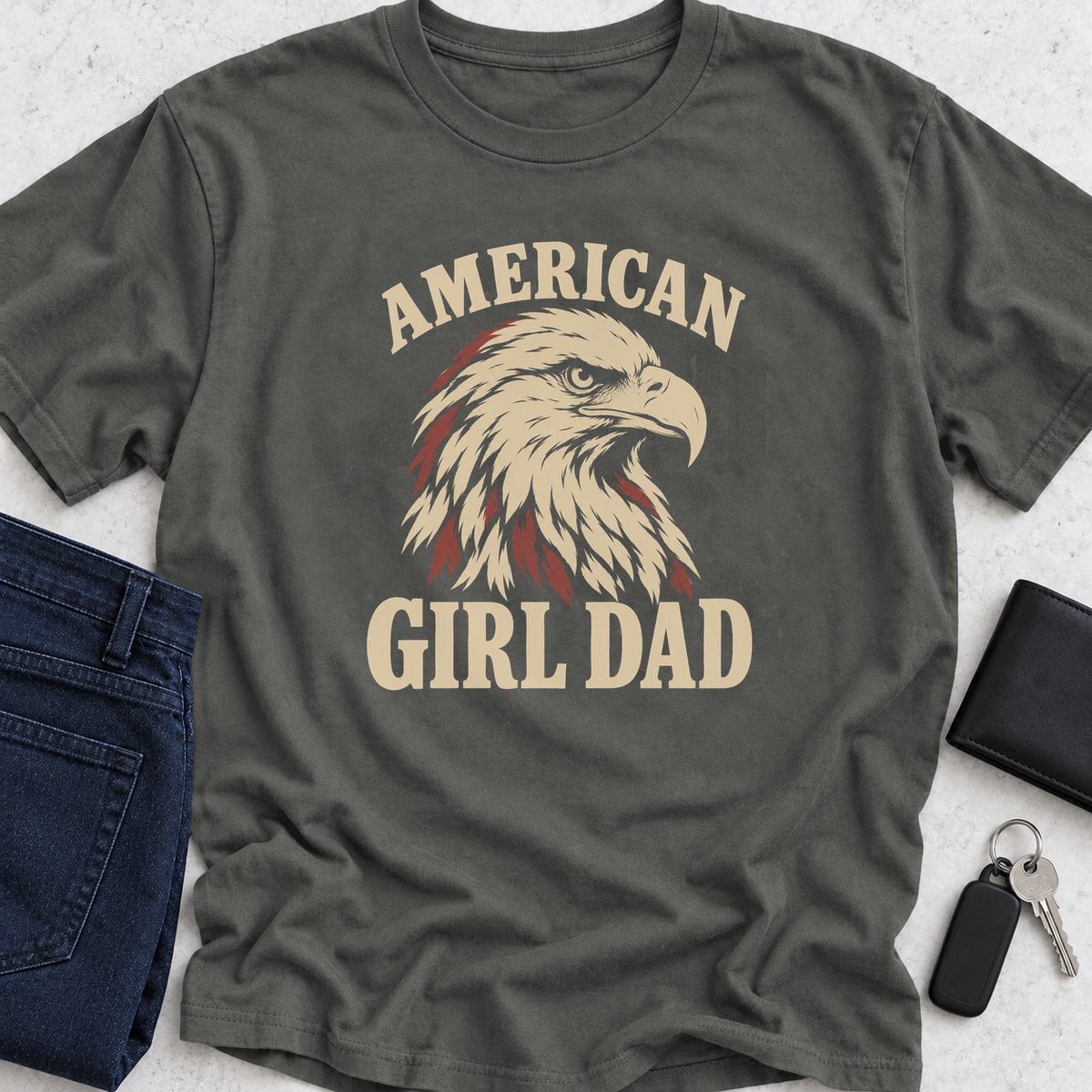 American Girl Dad T-Shirt
